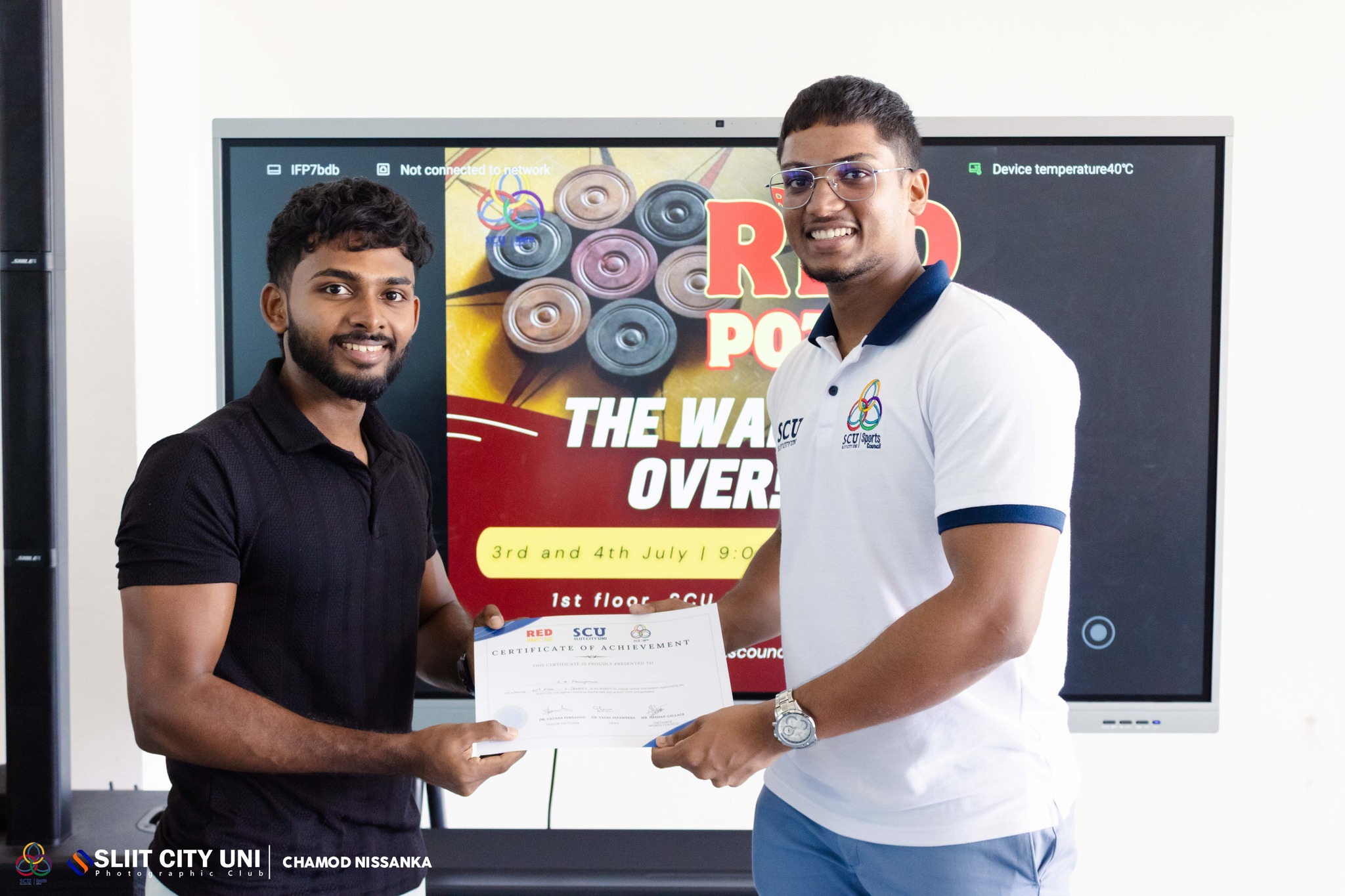 “RED POT” Carrom Tournament